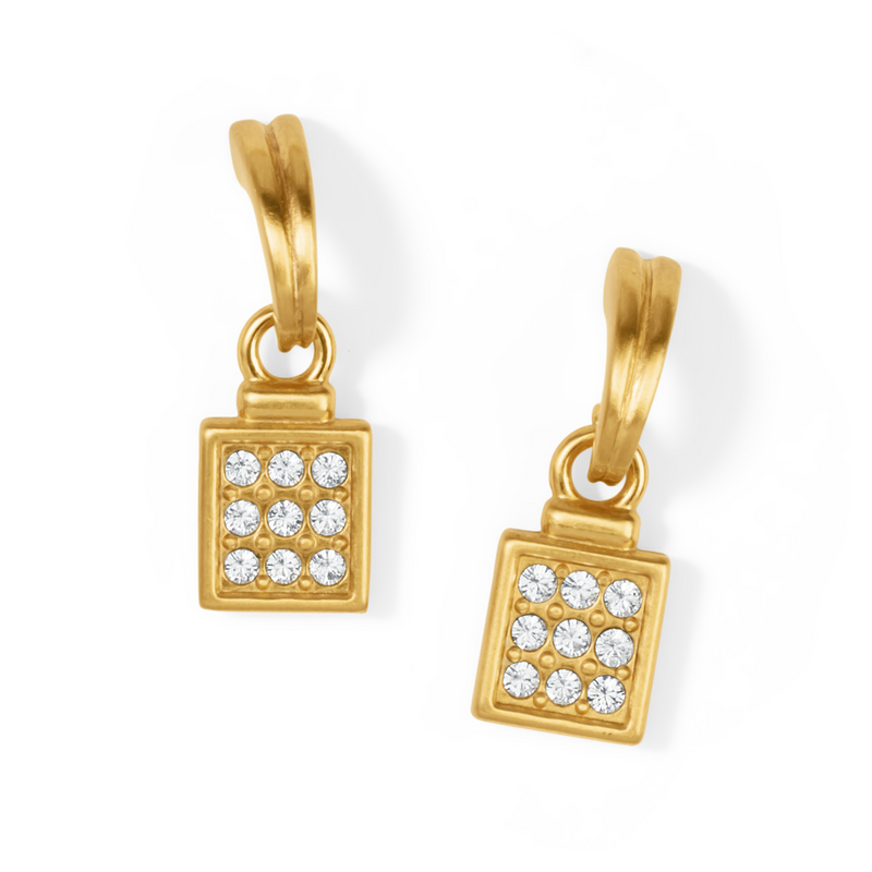 Meridian Zenith Mini Post Drop Earrings in Gold by Brighton-Lemons and Limes Boutique