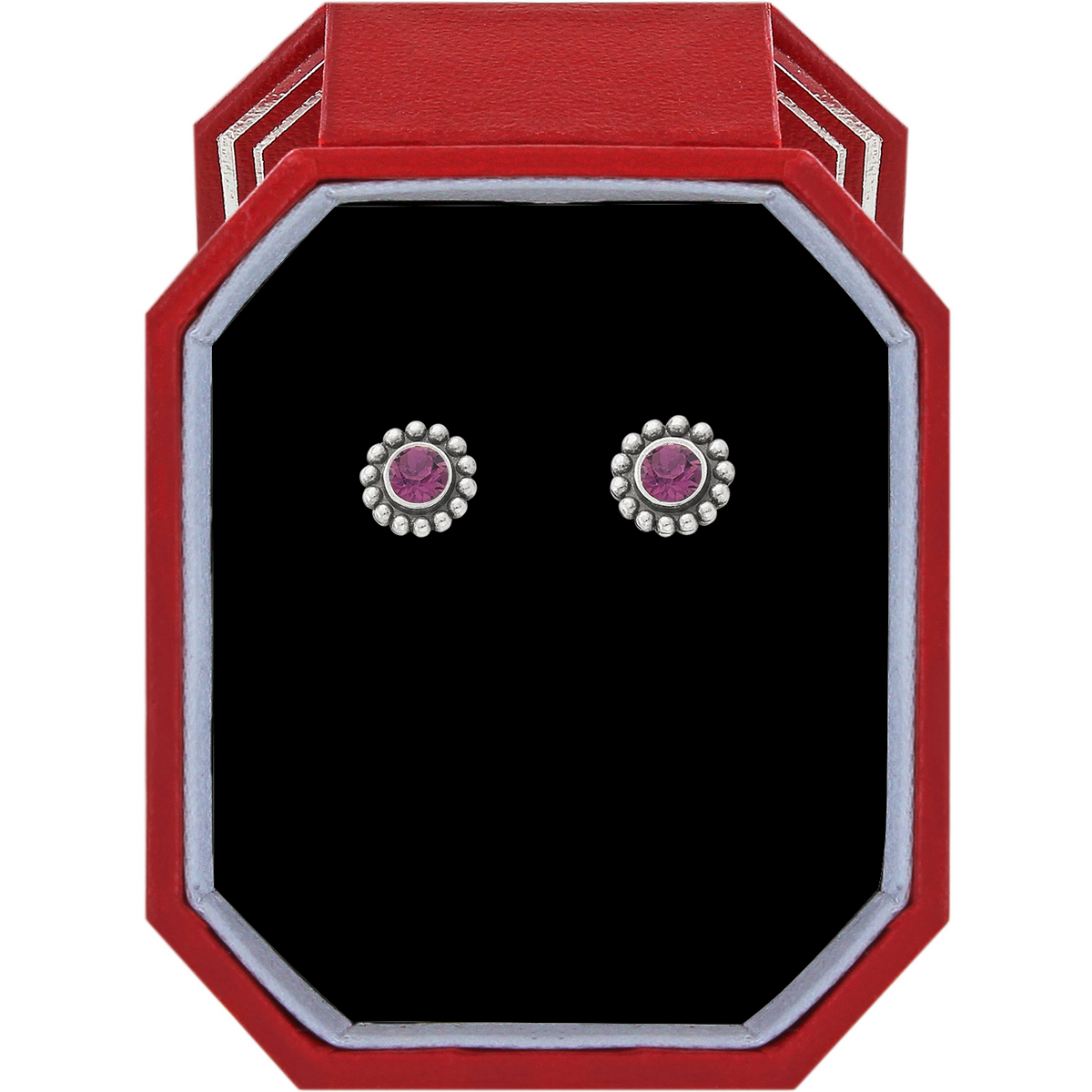 Twinkle Amethyst Mini Post Earrings in Gift Box by Brighton--Lemons and Limes Boutique