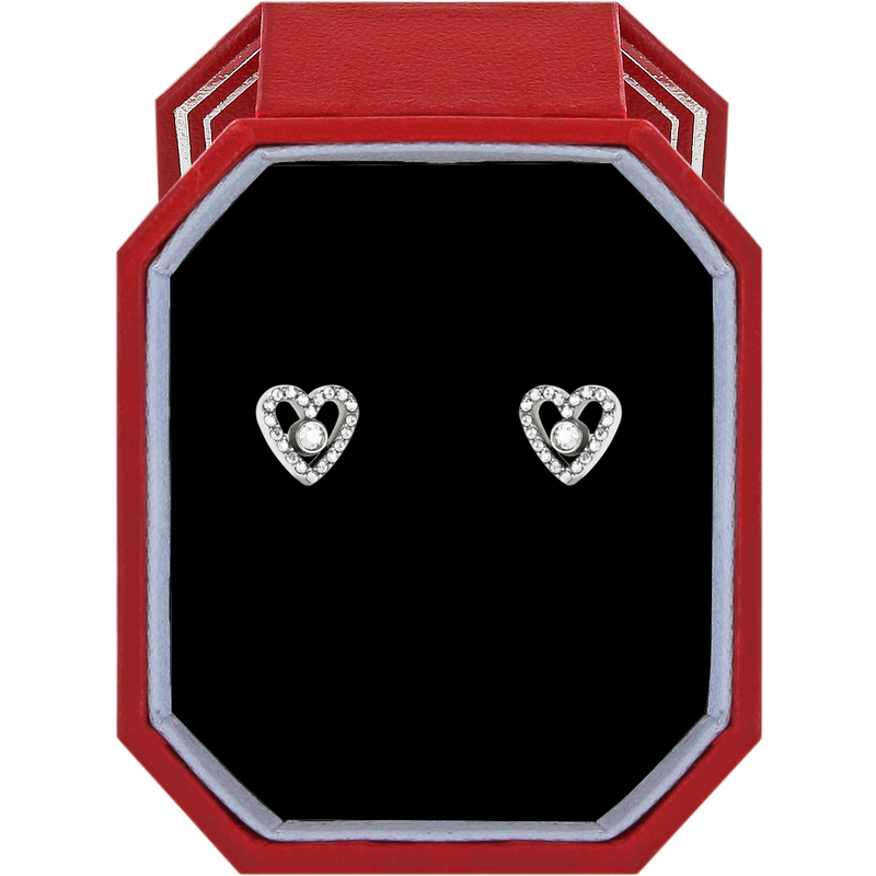 Illumina Love Post Earrings in Gift Box by Brighton-Lemons and Limes Boutique