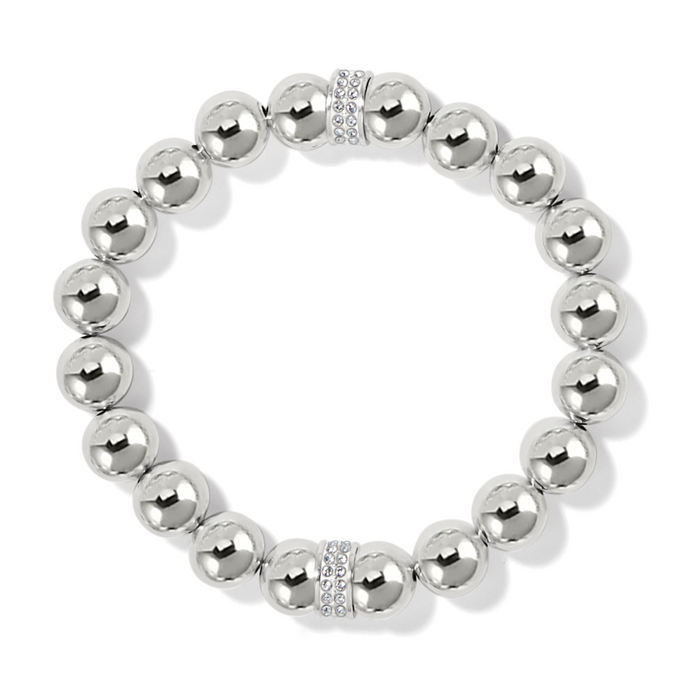 Meridian Silver Stretch Bracelet by Brighton--Lemons and Limes Boutique