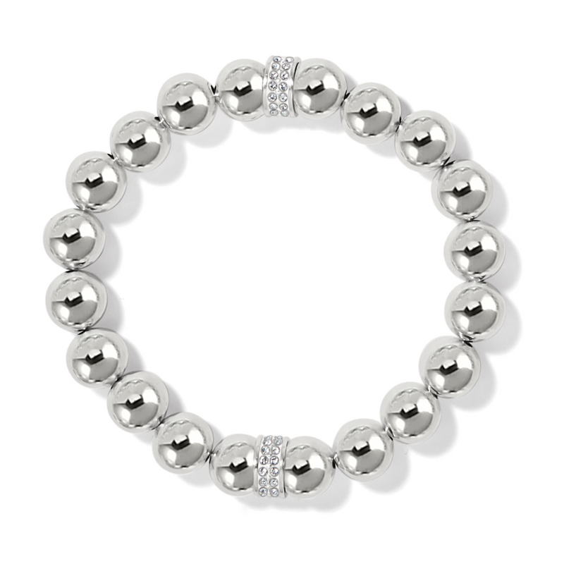 Meridian Silver Stretch Bracelet by Brighton--Lemons and Limes Boutique
