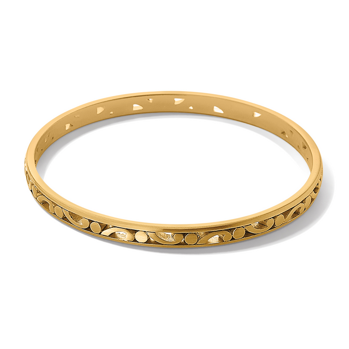 Contempo Slim Bangle Bracelet in Gold by Brighton--Lemons and Limes Boutique