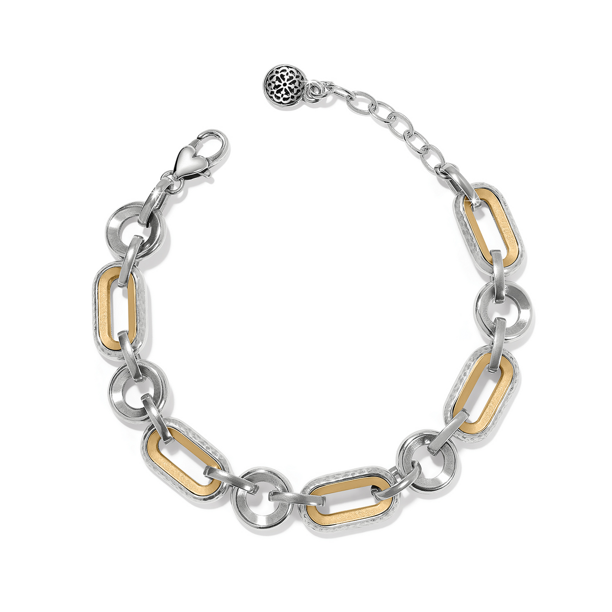Medici Two Tone Link Bracelet by Brighton-Lemons and Limes Boutique