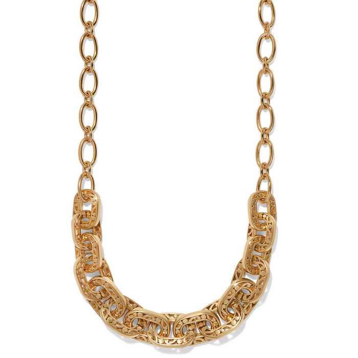 Contempo Linx Necklace in Gold by Brighton--Lemons and Limes Boutique