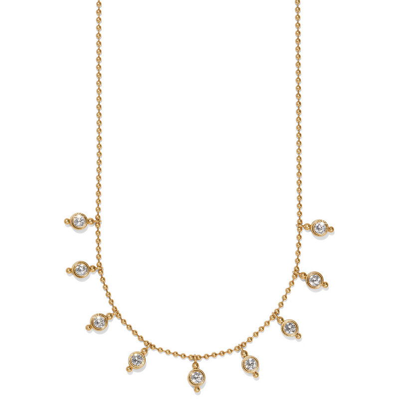 Twinkle Mod Droplet Reversible Necklace in Gold by Brighton--Lemons and Limes Boutique