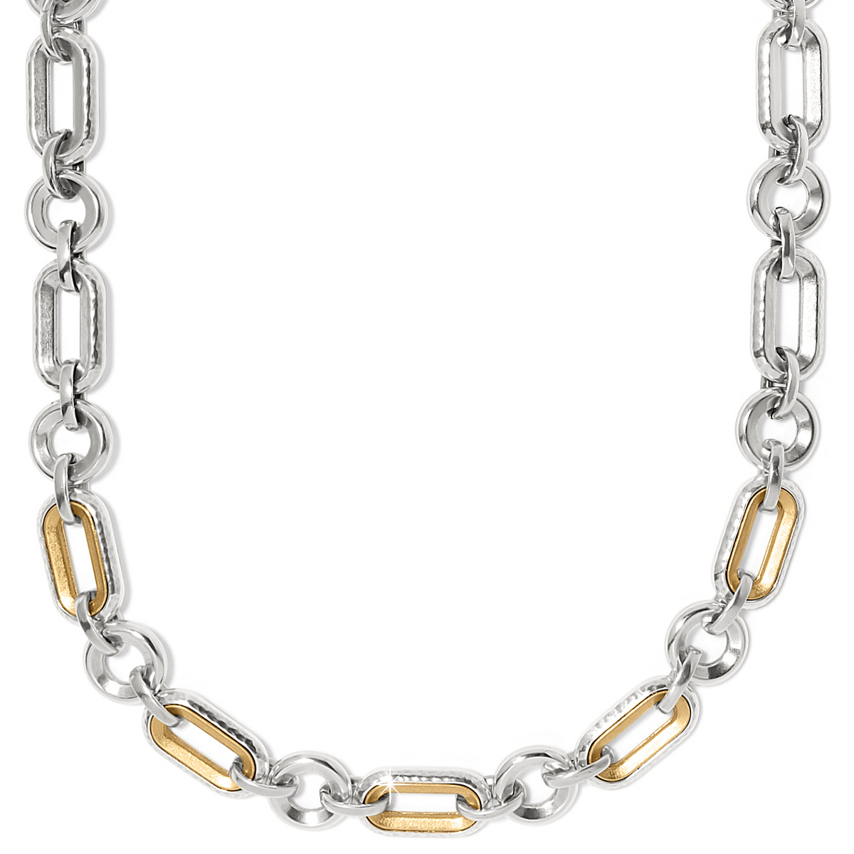 Medici Link Two Tone Necklace by Brighton-Lemons and Limes Boutique