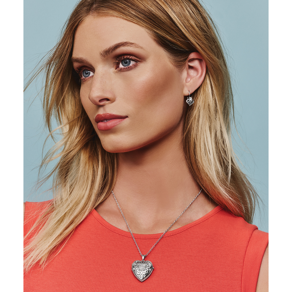 Sweet Memory Locket Necklace by Brighton-Lemons and Limes Boutique