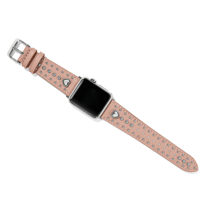 Pretty Tough Heart Watch Band in Pink by Brighton--Lemons and Limes Boutique