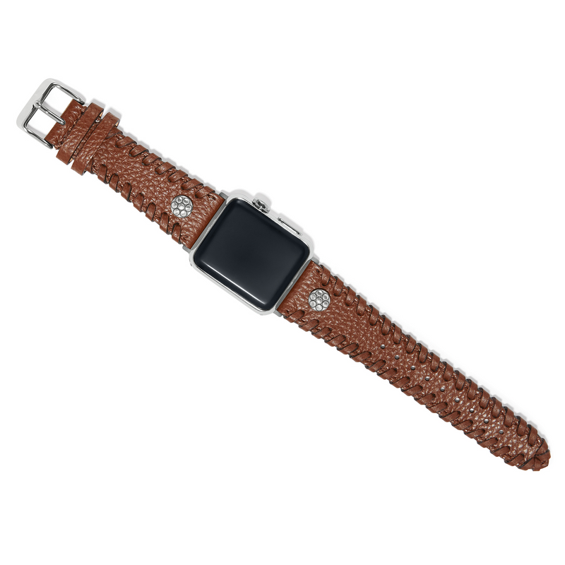 Harlow Laced Watch Band in Bourbon by Brighton-Lemons and Limes Boutique