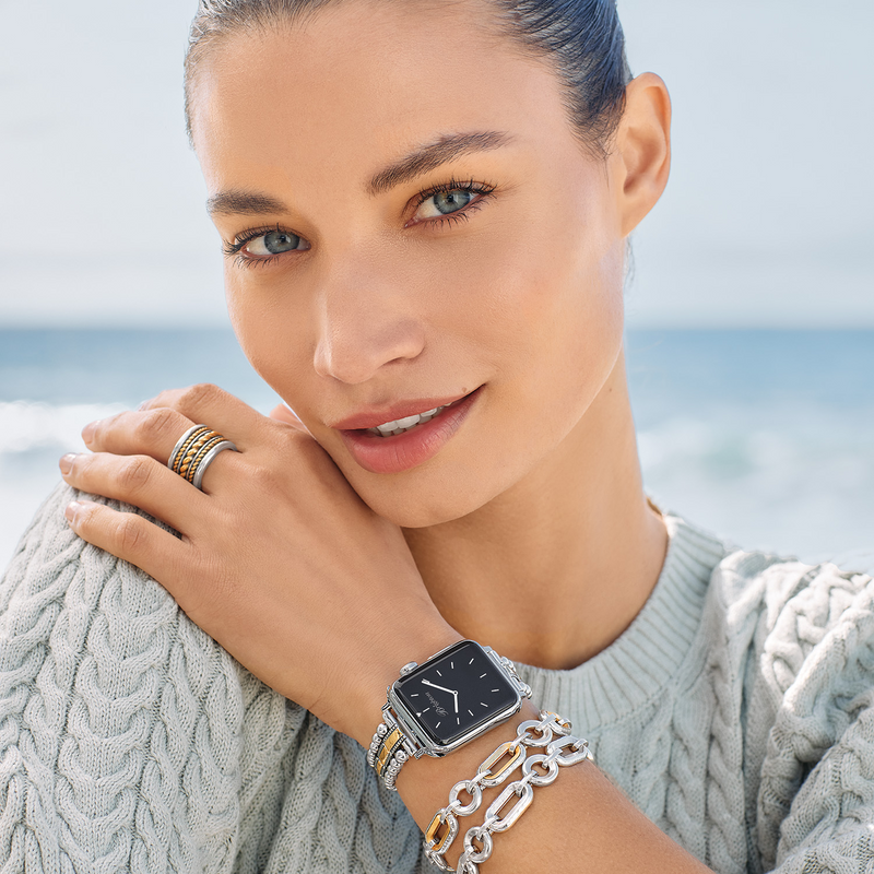 Pretty Tough Two Tone Watch Band by Brighton-Lemons and Limes Boutique