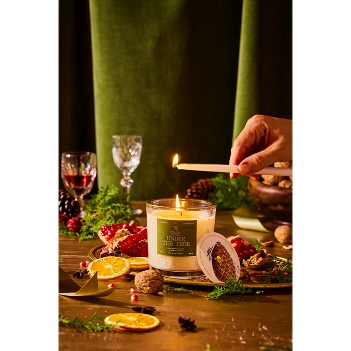 Under the Tree Candle 10oz. by Rewined--Lemons and Limes Boutique