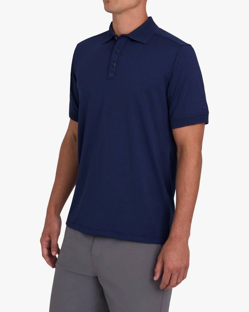 Ridge Performance Polo in Dark Navy