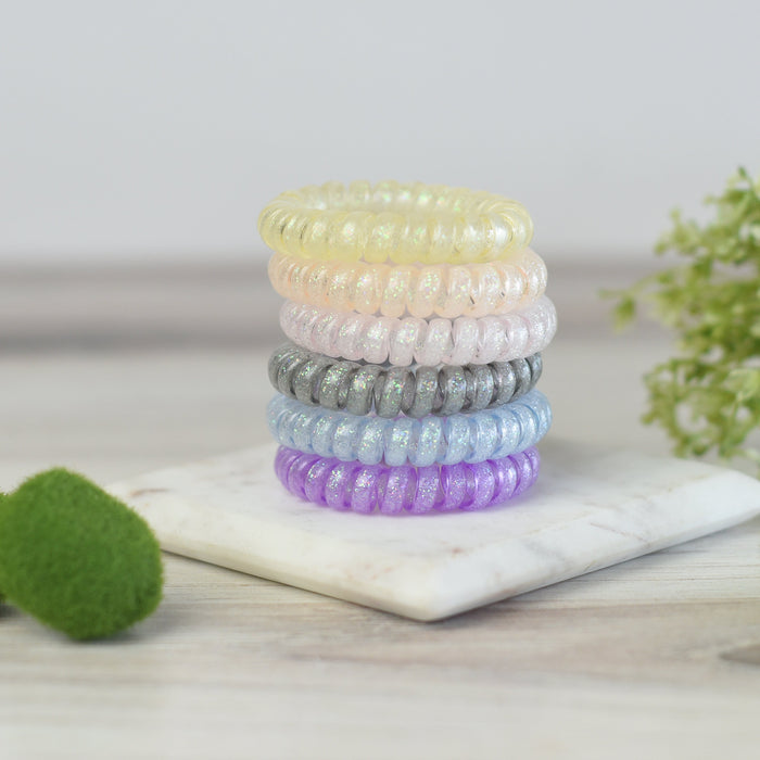 Large Lauren Lane Hair Coil Set in Frozen-Lemons and Limes Boutique