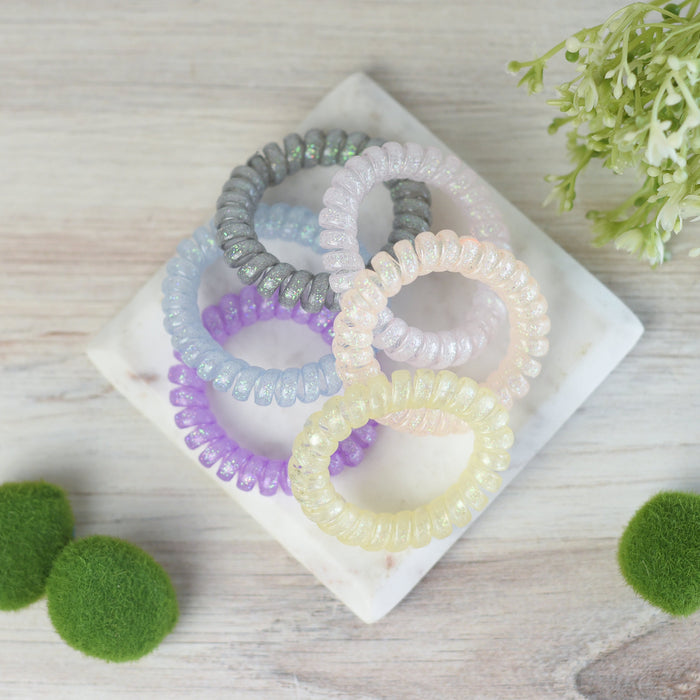 Large Lauren Lane Hair Coil Set in Frozen-Lemons and Limes Boutique