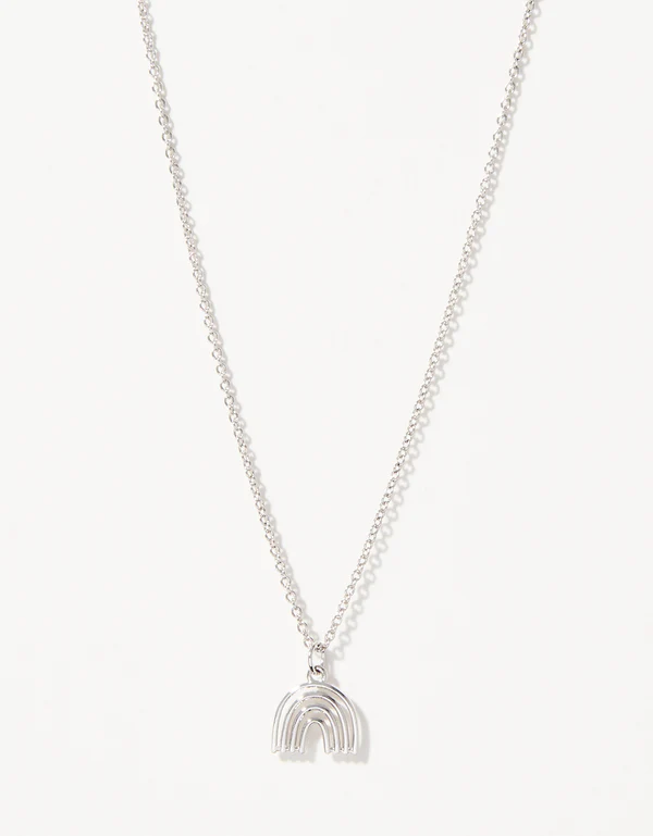 Sea La Vie Necklace Overcome/Rainbow in Silver Spartina--Lemons and Limes Boutique