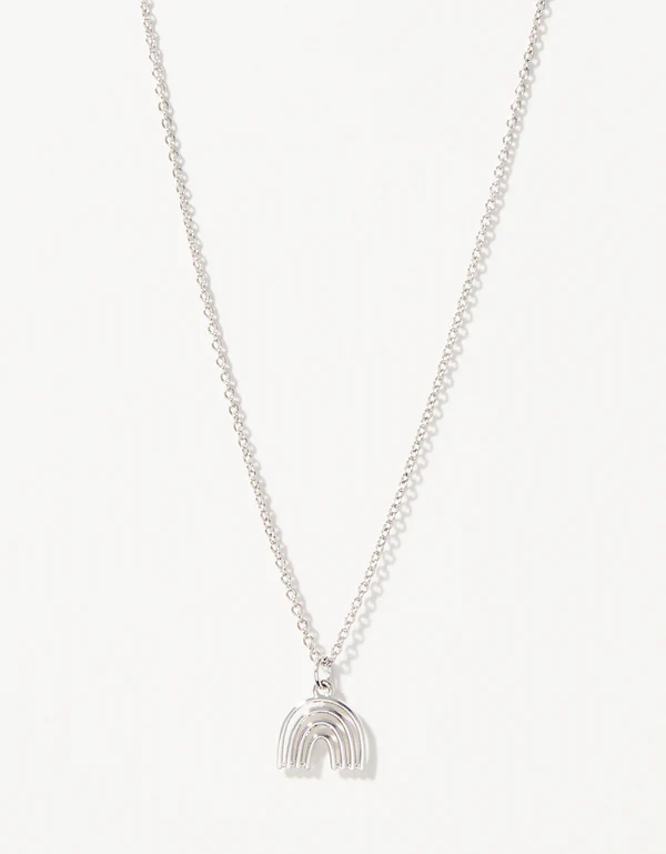 Sea La Vie Necklace Overcome/Rainbow in Silver Spartina-Lemons and Limes Boutique