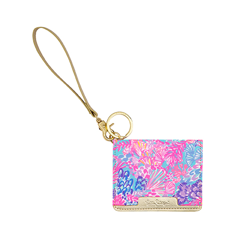 Snap Card Case in Splendor in the Sand by Lilly Pulitzer-Lemons and Limes Boutique