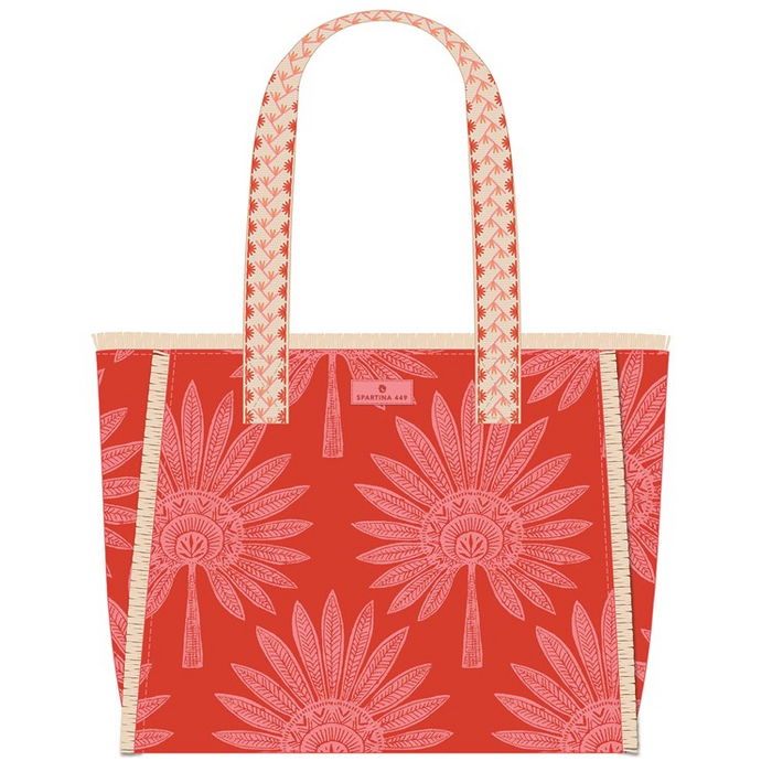 Beach Tote in Palmetto Frond by Spartina-Lemons and Limes Boutique