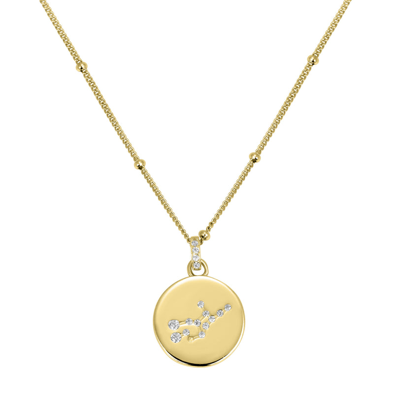 The Stars Aligned Constellation Necklace (Virgo)-Lemons and Limes Boutique