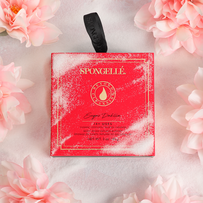 Sugar Dahlia | Vegan-Friendly Boxed Flower-Body Wash Infused Buffer-Lemons and Limes Boutique