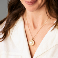 Love you Locket Necklace in Gold-Lemons and Limes Boutique