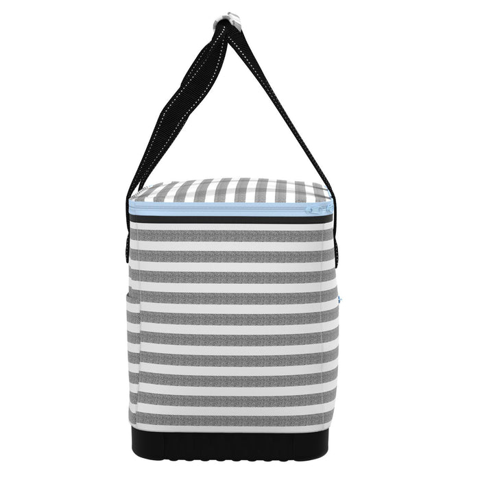 The Stiff One Large Soft Cooler in Oxford News Scout Bags--Lemons and Limes Boutique