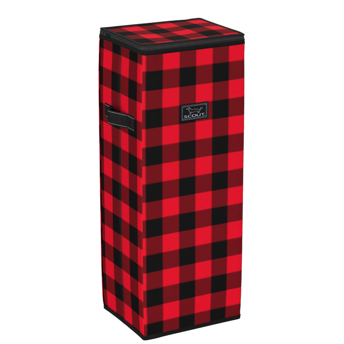 Wrap and Roll Wrapping Paper Storage Bin in Flanel No. 5 by Scout Bags-Lemons and Limes Boutique