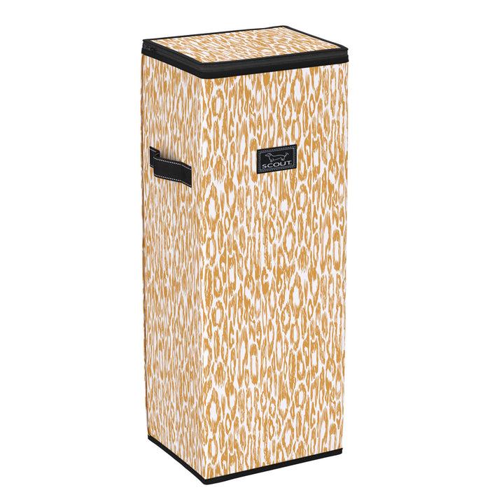 Wrap and Roll Wrapping Paper Storage Bin in Gold Gone Wild by Scout Bags-Lemons and Limes Boutique