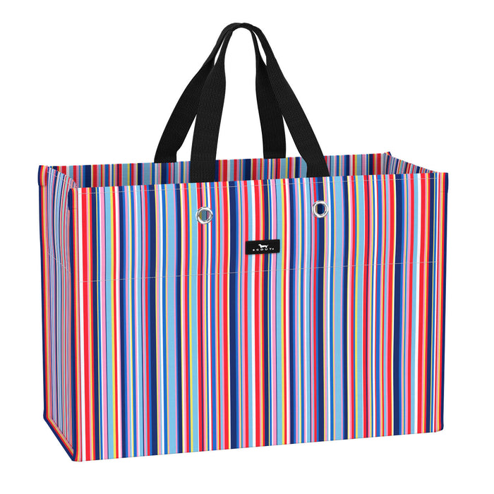 X-Large Package Gift Bag in Line and Dandy by Scout Bags--Lemons and Limes Boutique