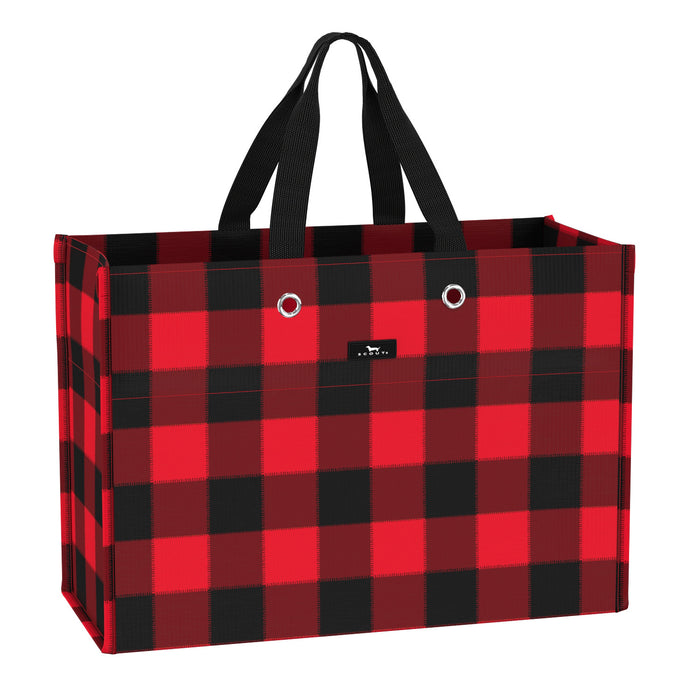 X-Large Package Gift Bag in Flanel No. 5 by Scout Bags-Lemons and Limes Boutique