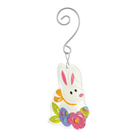 Easter Bunny Glass Ornament-Lemons and Limes Boutique