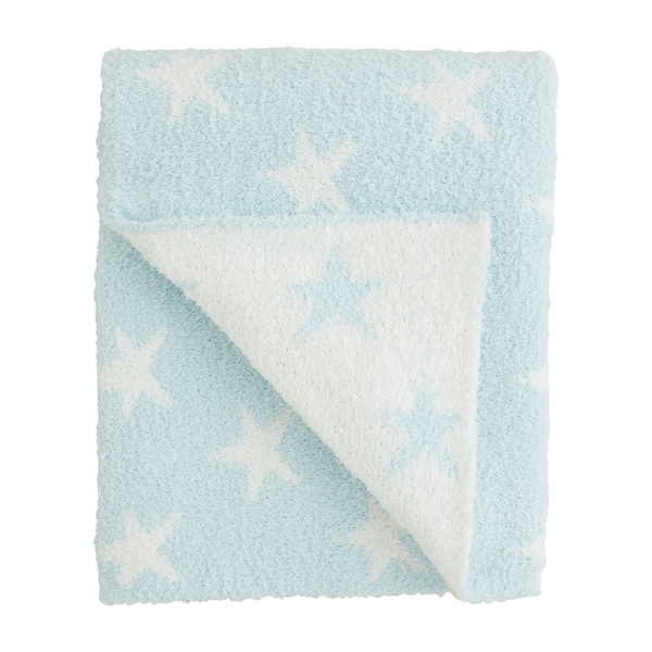 Star Chenille Blanket by Mudpie--Lemons and Limes Boutique