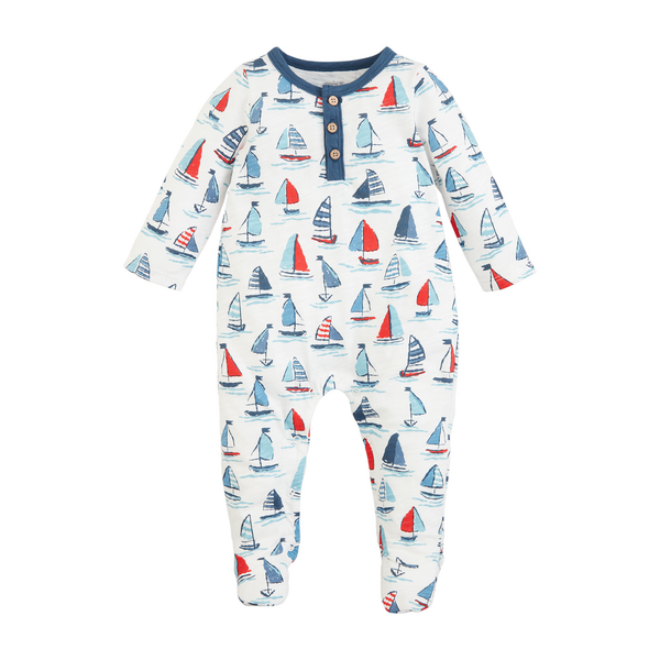 Sailboat Sleeper by Mudpie--Lemons and Limes Boutique