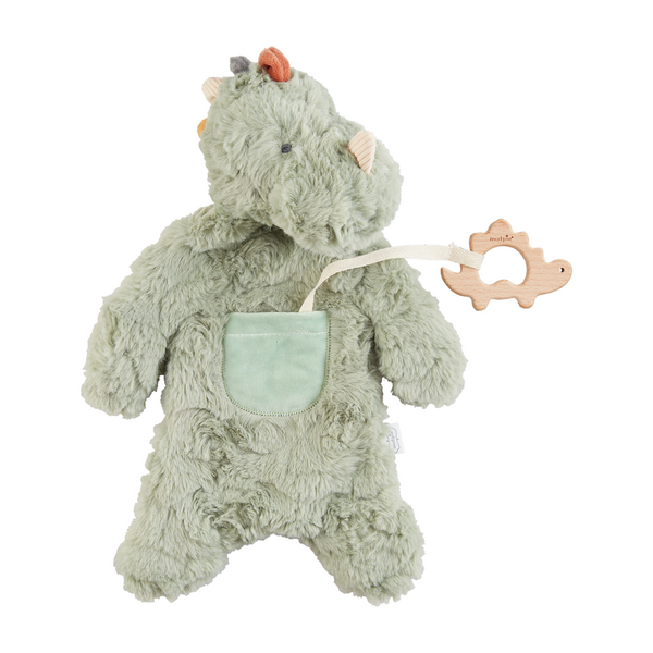 Dino Teether Cuddler by Mudpie--Lemons and Limes Boutique