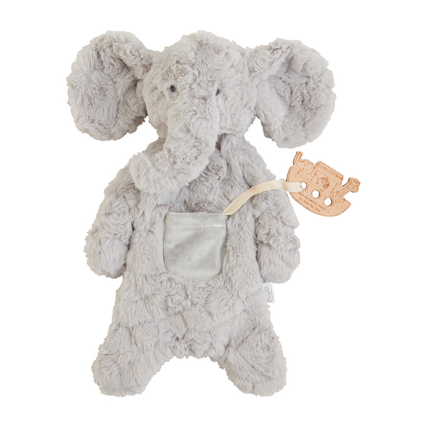 Elephant Teether Cuddler by Mudpie--Lemons and Limes Boutique