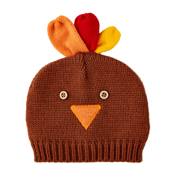 Gobbling Crochet Turkey Hat in Assorted Colors--Lemons and Limes Boutique