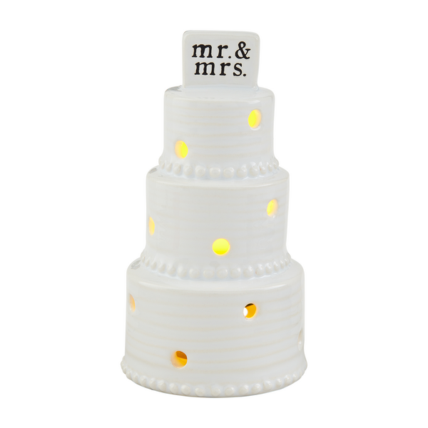 Wedding Cake Light-Up Sitter--Lemons and Limes Boutique