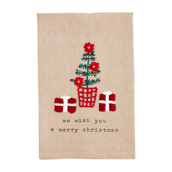 Tree French Knot Towel