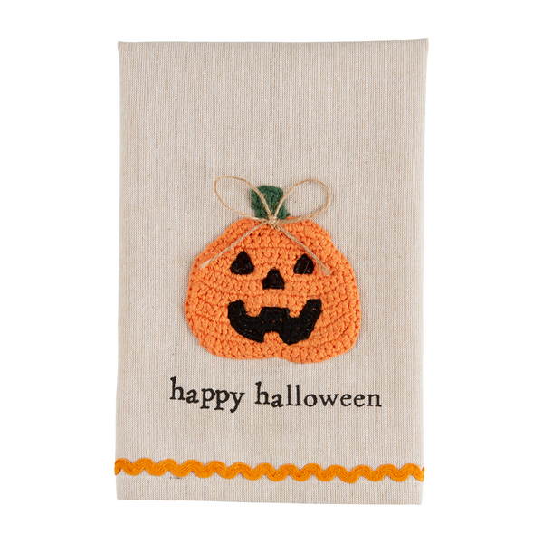 Halloween Crochet Towel--Lemons and Limes Boutique