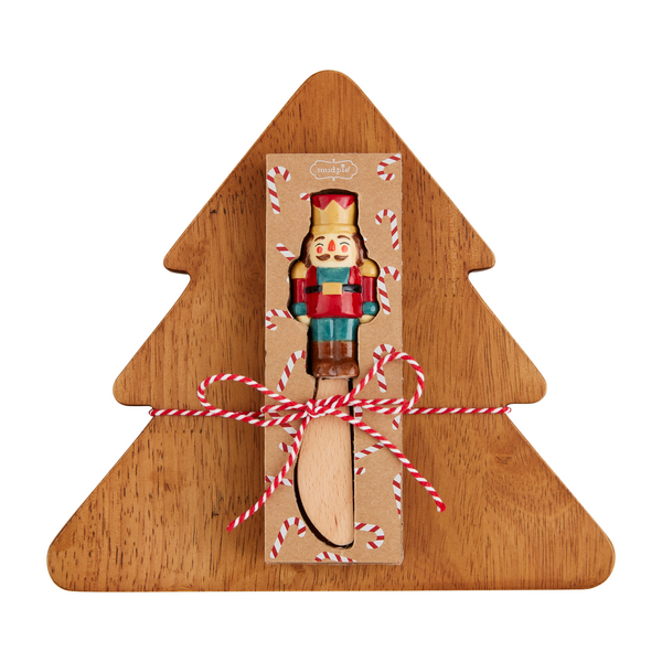 Nutcracker Tree Board Set by Mudpie-Lemons and Limes Boutique