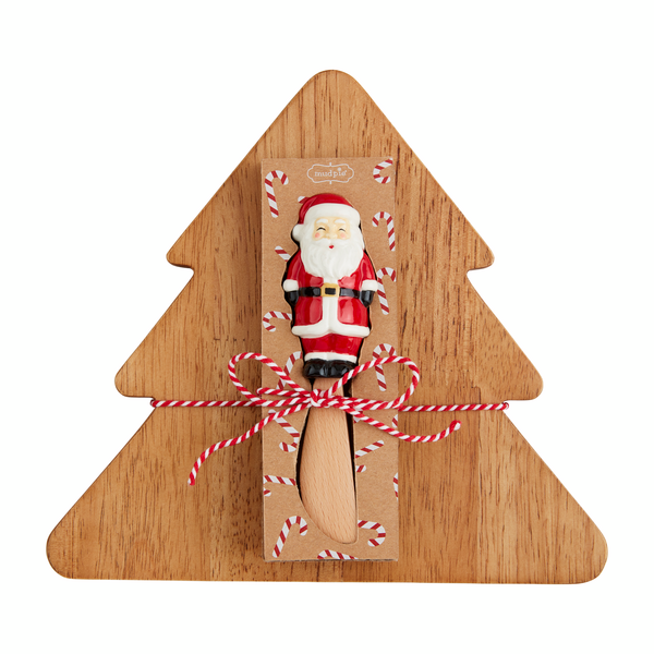 Santa Tree Board Set by Mudpie--Lemons and Limes Boutique