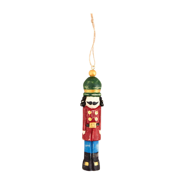 Joy To The World Nutcracker Ornament by Mudpie--Lemons and Limes Boutique