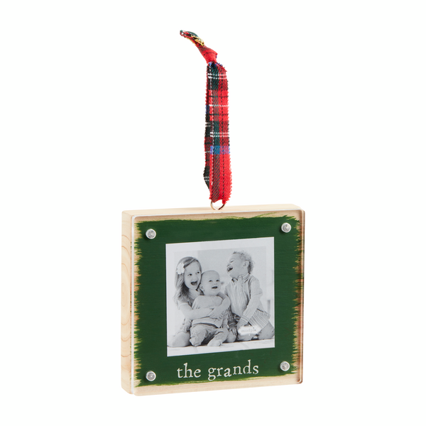 The Grands Frame Ornament by Mudpie--Lemons and Limes Boutique