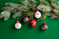 Red Glitter Snowflake Ornament by Mudpie-Lemons and Limes Boutique