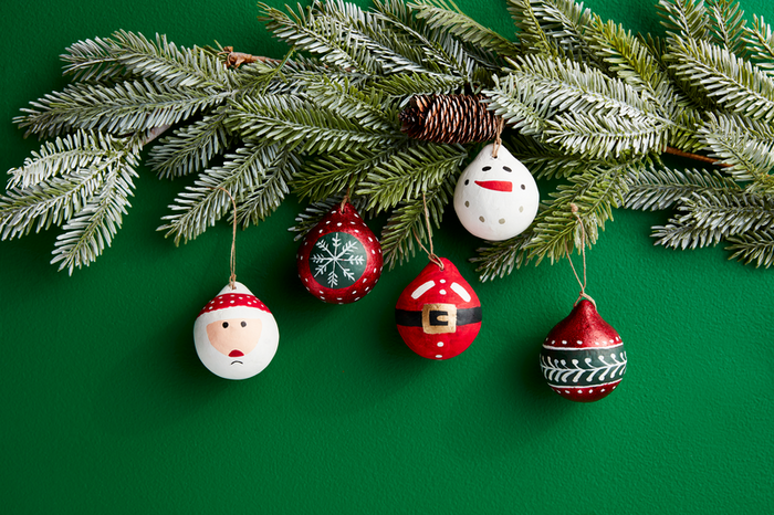 Red Glitter Snowflake Ornament by Mudpie-Lemons and Limes Boutique