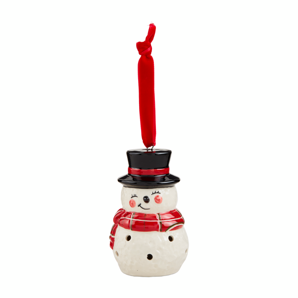 Snowman Classic Light-Up Ornament by Mudpie--Lemons and Limes Boutique