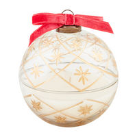 Clear Glass Ornament Candle--Lemons and Limes Boutique