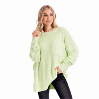 Lime Rome Chenille Sweater by Mudpie--Lemons and Limes Boutique