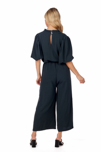 Annalise Jumpsuit in Evergreen by Mudpie--Lemons and Limes Boutique