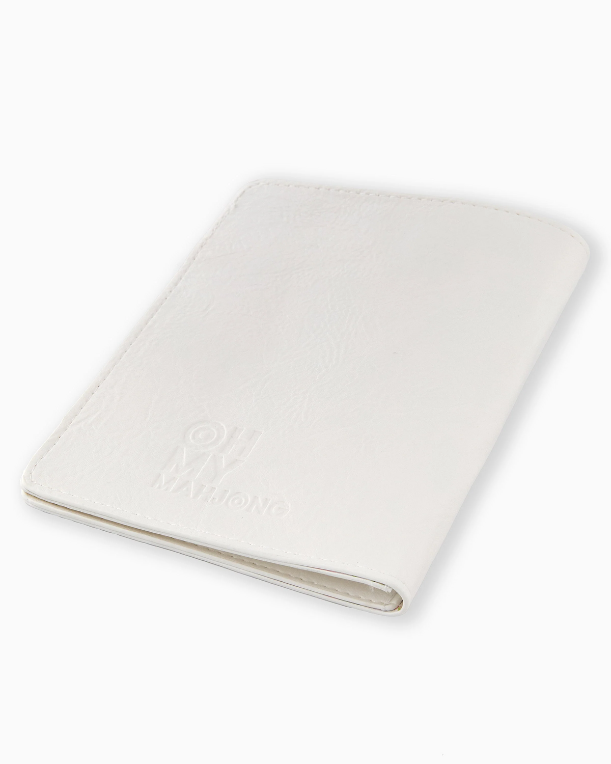 White Mahjong Card Folio-Lemons and Limes Boutique